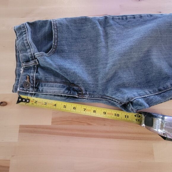 Childrens Place Boys Bootcut Jeans Husky Size 14 Blue Adjustable Waistband - Picture 5 of 10